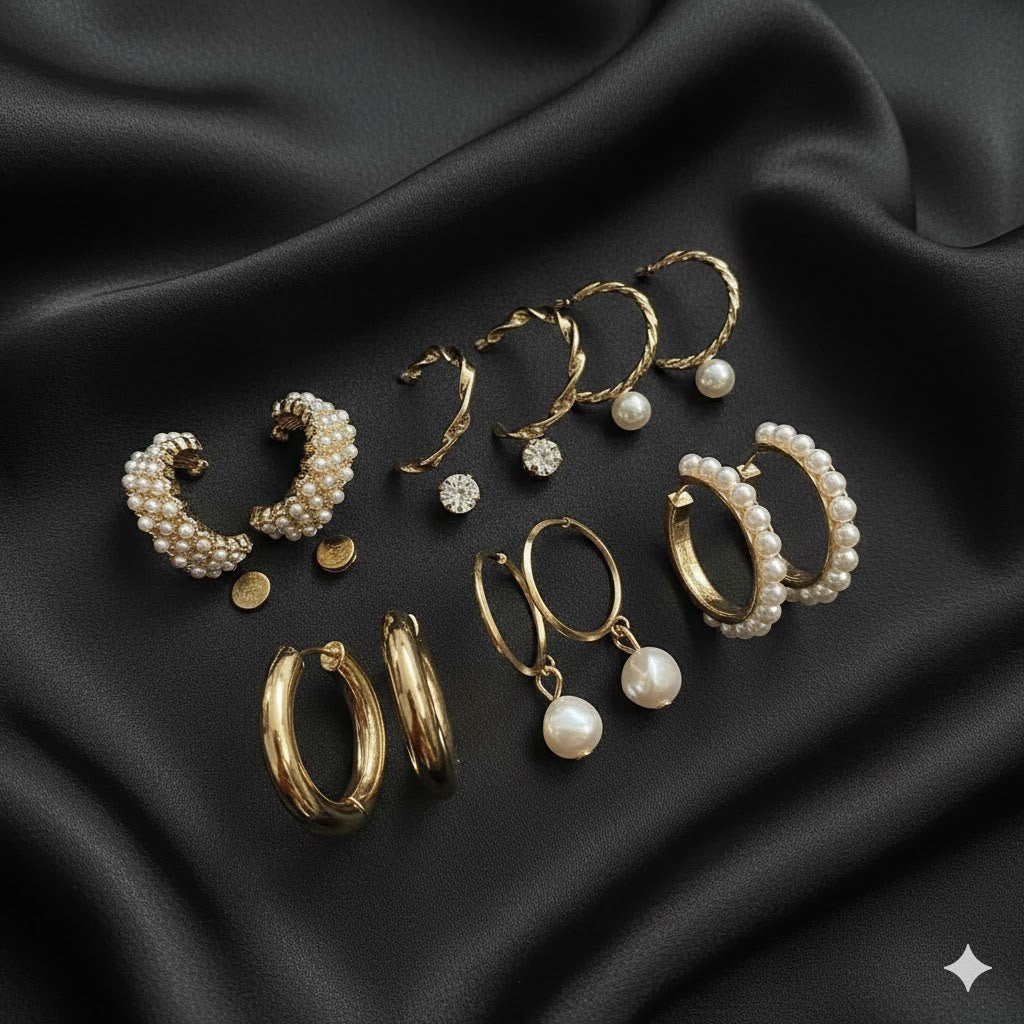 Trendy Ear Hoop Set