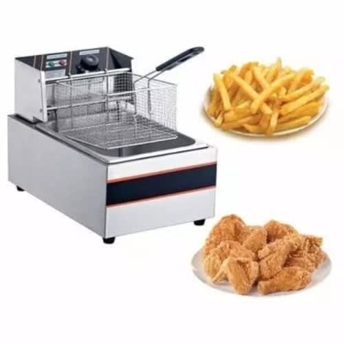 High Quality Temperature Control 6 Electric Deep Fryer Stainless Food Deep Fryers