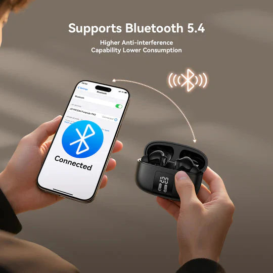 Joyroom JR-FN3 ANC+ENC True Wireless Bluetooth Earphones - Black