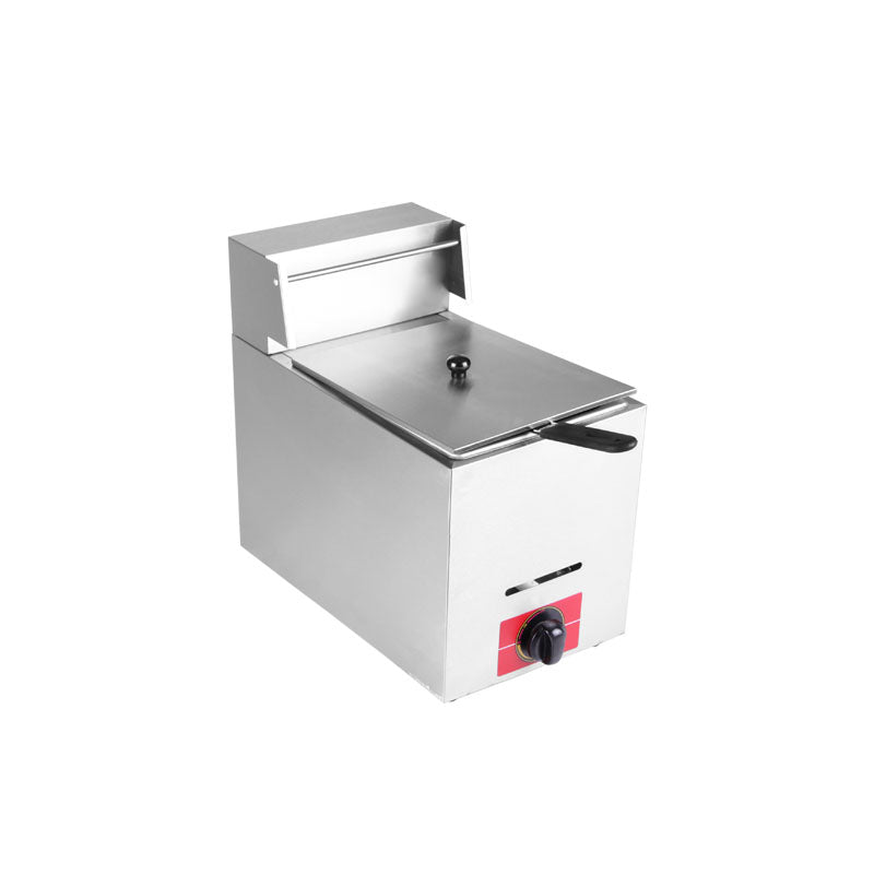 Commercial 6L Gas Deep Fryer - 5KW (17250 BTU)