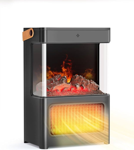 Portable Thermoelectric Fireplace Fan Heater YND-BL-02 / 2000W