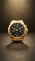 Men's 18k Gold Chronograph Watch