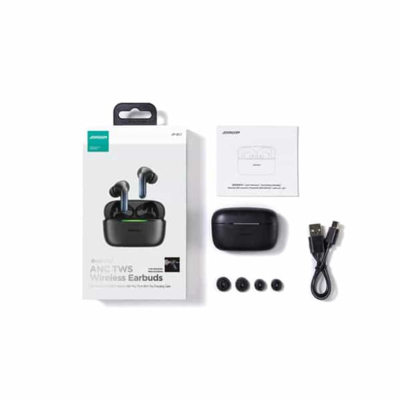 Joyroom JR-BC1 True Wireless ANC Earbuds - Black (Non Warranty)