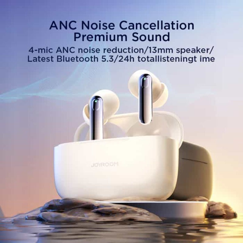 Joyroom JR-BC1 True Wireless ANC Earbuds - Black (Non Warranty)