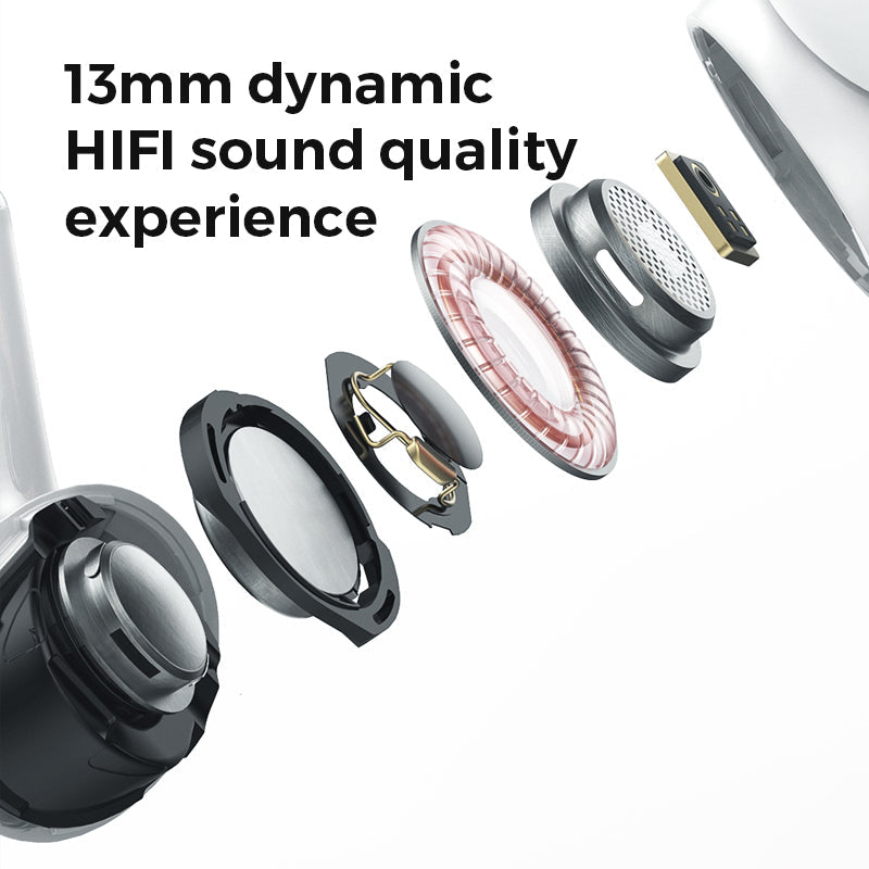 Joyroom T03S PRO TWS Active Noise Cancelling ANC Earbuds (Non Warranty)