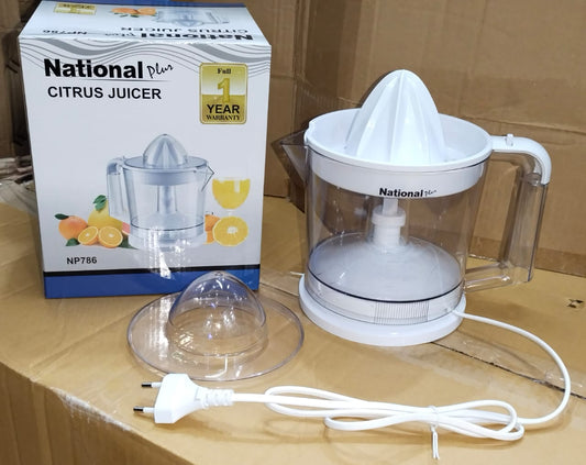 National Plus Electric Citrus Juicer 8L - 30W