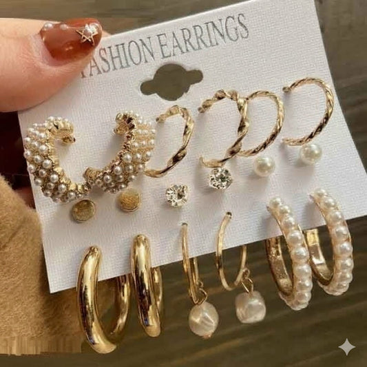 Trendy Ear Hoop Set