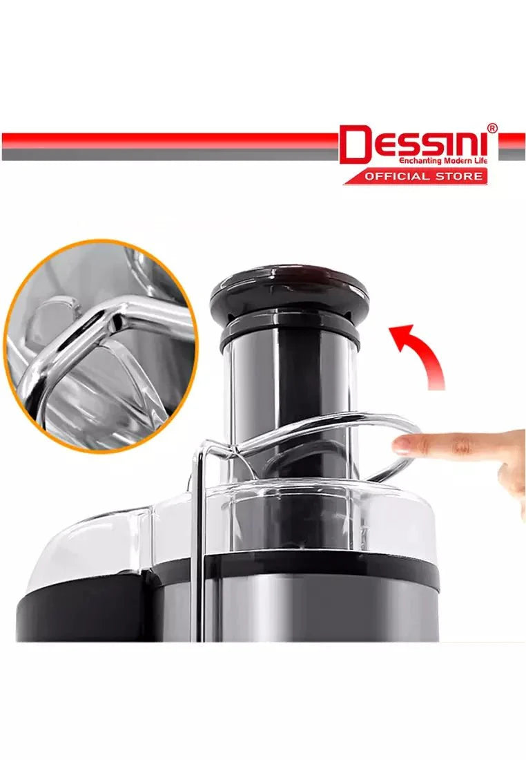 Dessini DS-1188 Italy 4 IN 1 Lcd Display Blender, Grinder, Chopper, Mixer Miller, Juicer Extractor & Smoothie Ice Crusher - 1800W