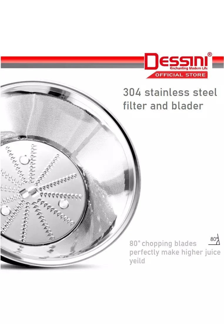 Dessini DS-1188 Italy 4 IN 1 Lcd Display Blender, Grinder, Chopper, Mixer Miller, Juicer Extractor & Smoothie Ice Crusher - 1800W