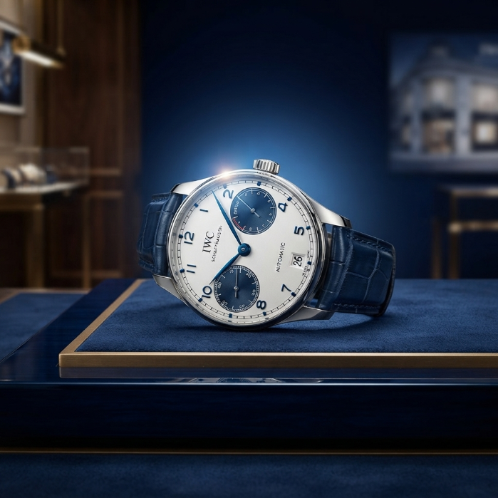Luxury Automatic Dress Watch – Premium Leather Strap Men's Timepiece