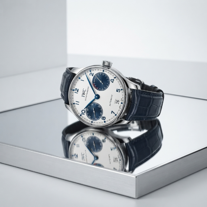 Luxury Automatic Dress Watch – Premium Leather Strap Men's Timepiece