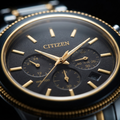 Citizen Luxury Men's Two-Tone Stainless Steel Watch | Premium Quartz Analog Wrist Watch | Business & Casual Fashion Timepiece