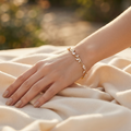 Luxury Gold Crystal Bracelet for Women | Elegant Sparkling Jewellery Gift