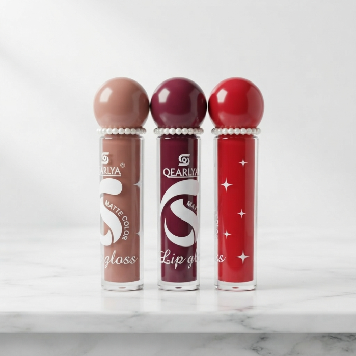 Pearl Cap Velvet Matte Lip Gloss – Long Lasting, Waterproof & Highly Pigmented Lip Color