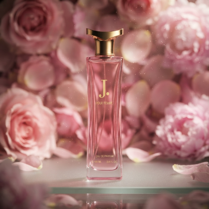 J. Pour Femme Eau de Parfum for Women – Long Lasting Floral Fruity Perfume
