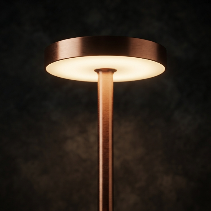 Modern Rechargeable LED Table Lamp – Cordless Touch Dimmable Metal Desk Lamp for Home & Office