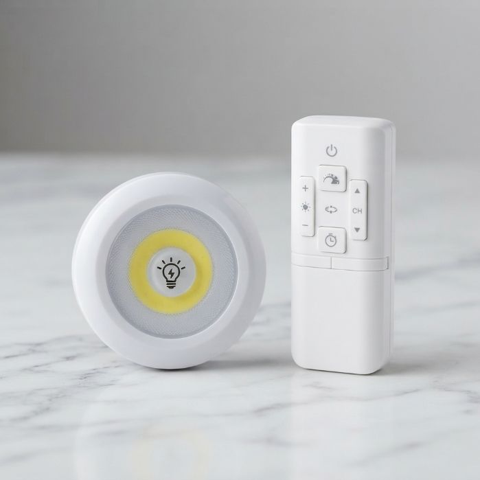 Rechargeable LED Touch Night Light with Remote | Wireless Motion Sensor Lamp | Portable Bedside Light