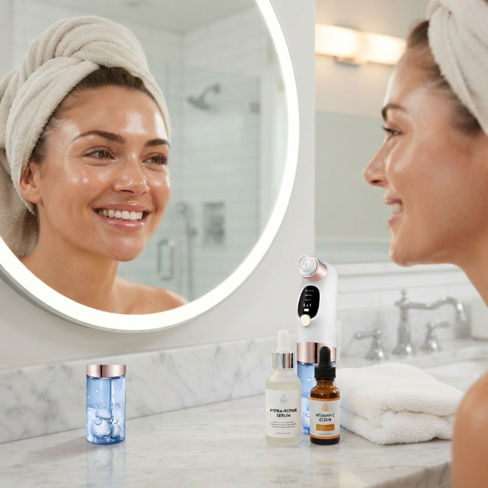 Portable Nano Facial Mist Sprayer – Refresh & Hydrate Your Skin