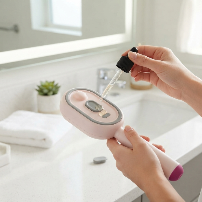 Electric Scalp Massager & Hair Brush – Relaxing Head Massager