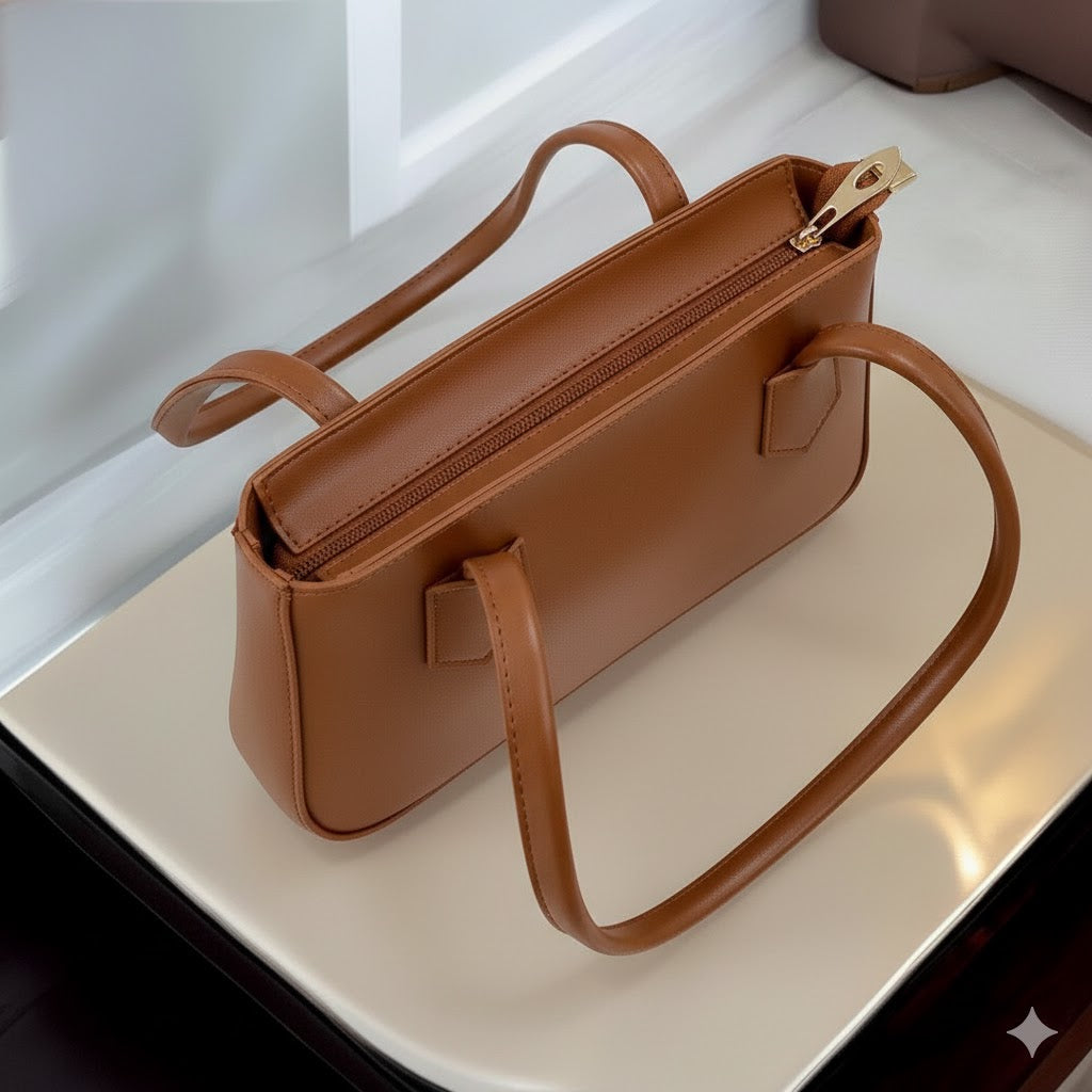 Trendy PU Leather Shoulder Bag